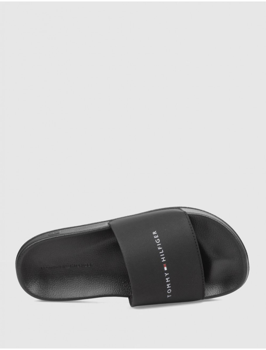 CHANCLA TOMMY HILFIGER CORE TOMMY HILFIGER POOL NEGRO