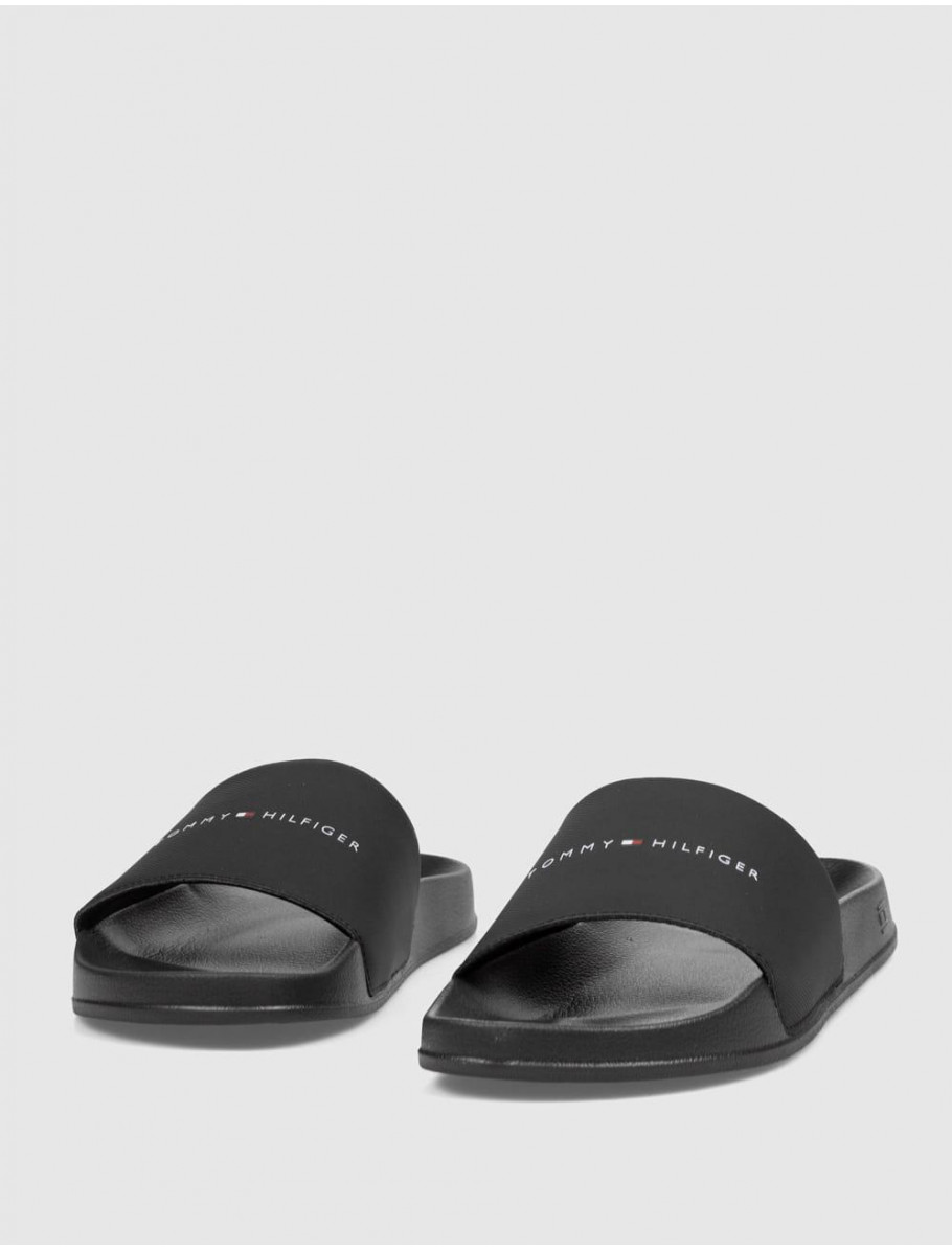 CHANCLA TOMMY HILFIGER CORE TOMMY HILFIGER POOL NEGRO