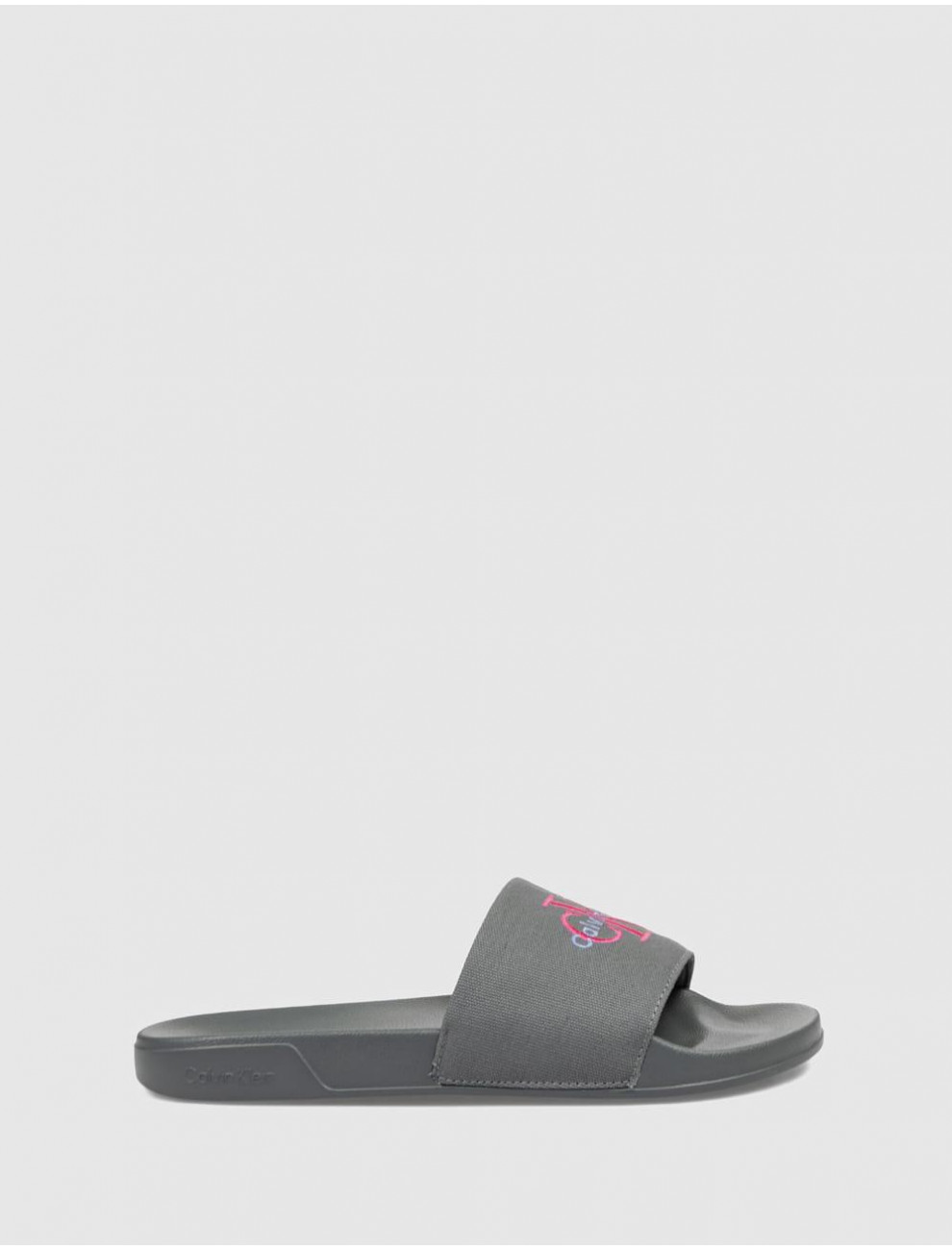 CHANCLA CALVIN KLEIN ESS SLIDE CV GRIS