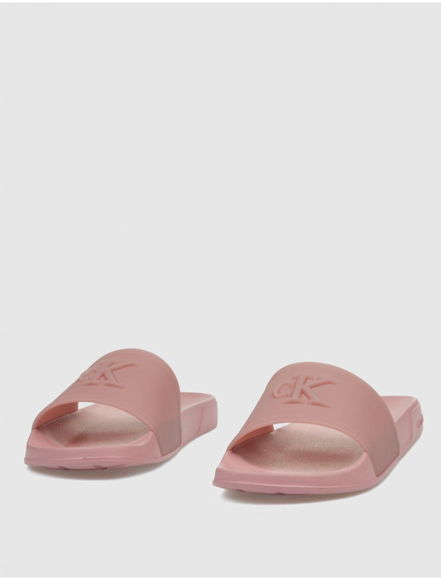 CHANCLA CALVIN KLEIN ESS SLIDE TPU ROSA