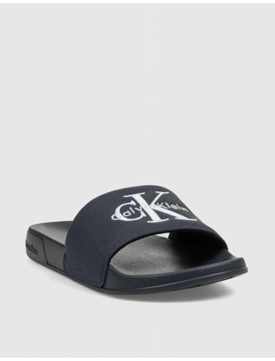 CHANCLA CALVIN KLEIN ESS SLIDE CV MARINO