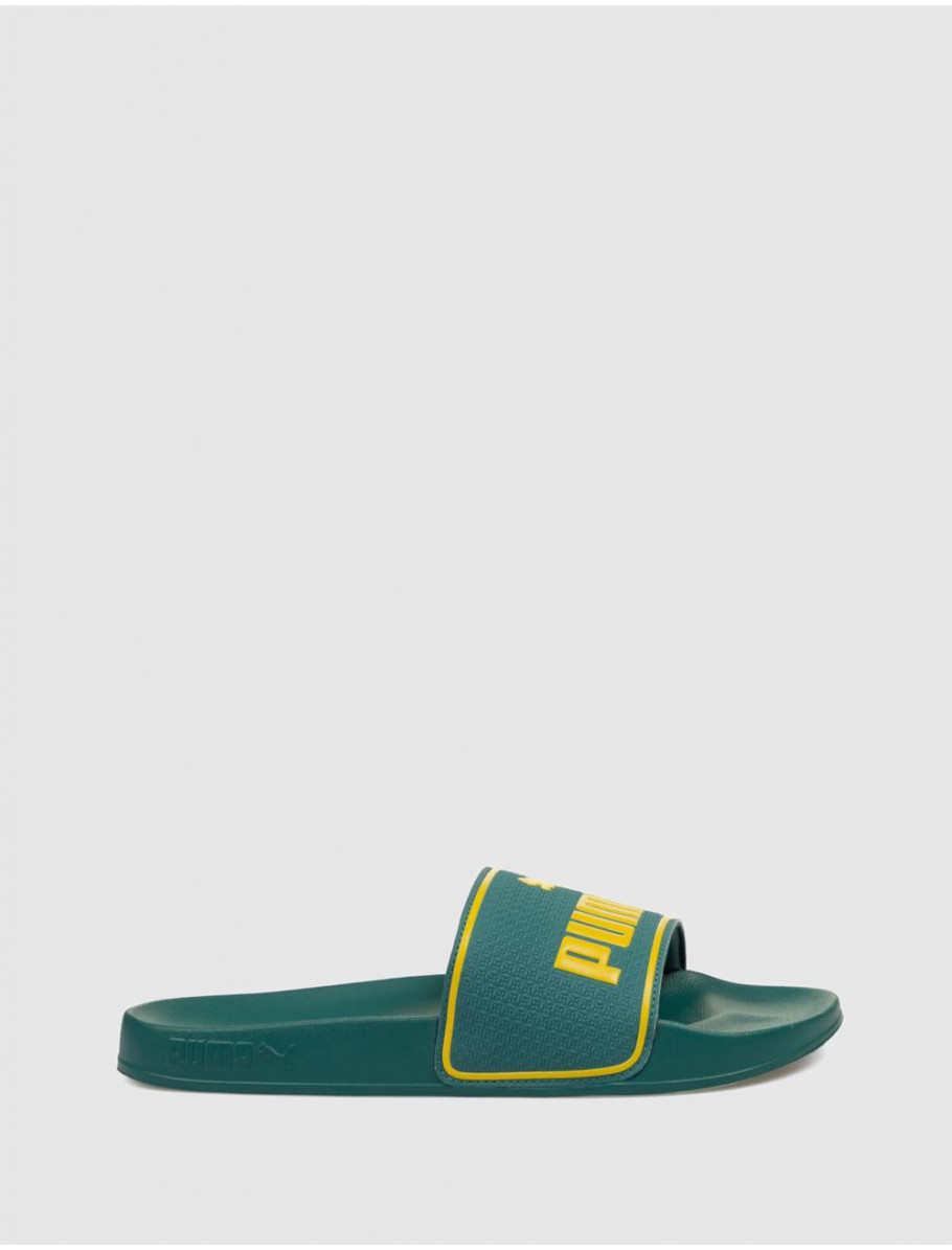CHANCLA PUMA LEADCAT 20 VERDE
