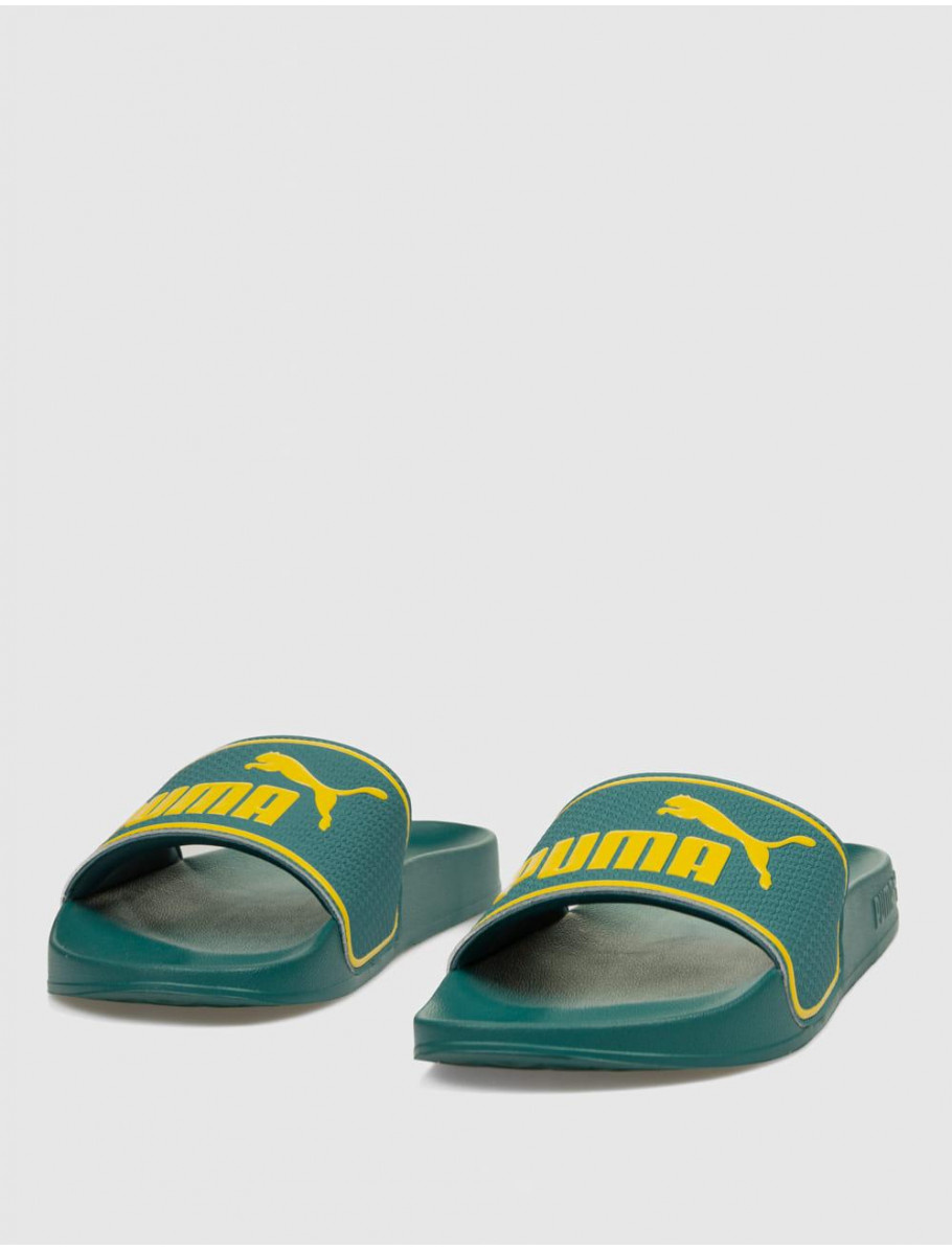 CHANCLA PUMA LEADCAT 20 VERDE