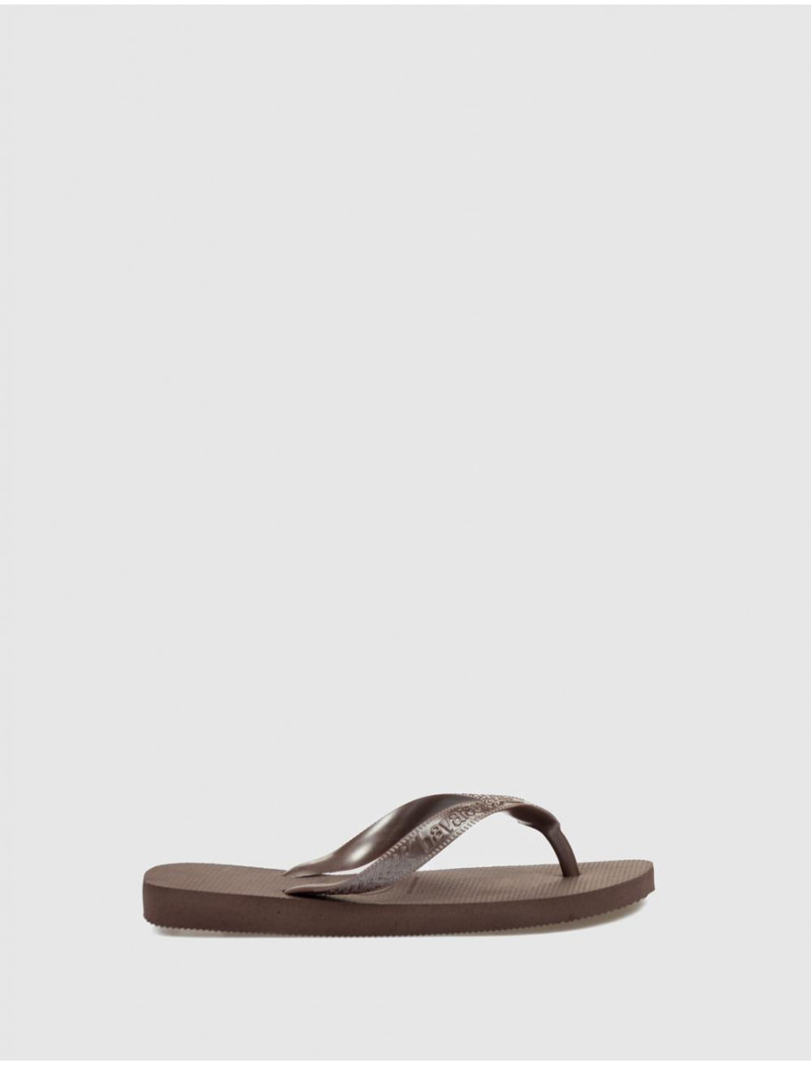 CHANCLA HAVAIANAS TOP TIRAS MARRoN
