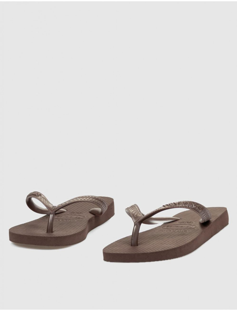 CHANCLA HAVAIANAS TOP TIRAS MARRoN