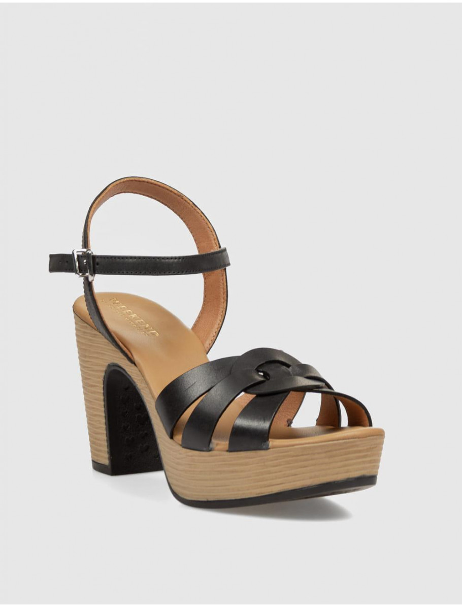 SANDALIA WEEKEND 16331 NEGRO
