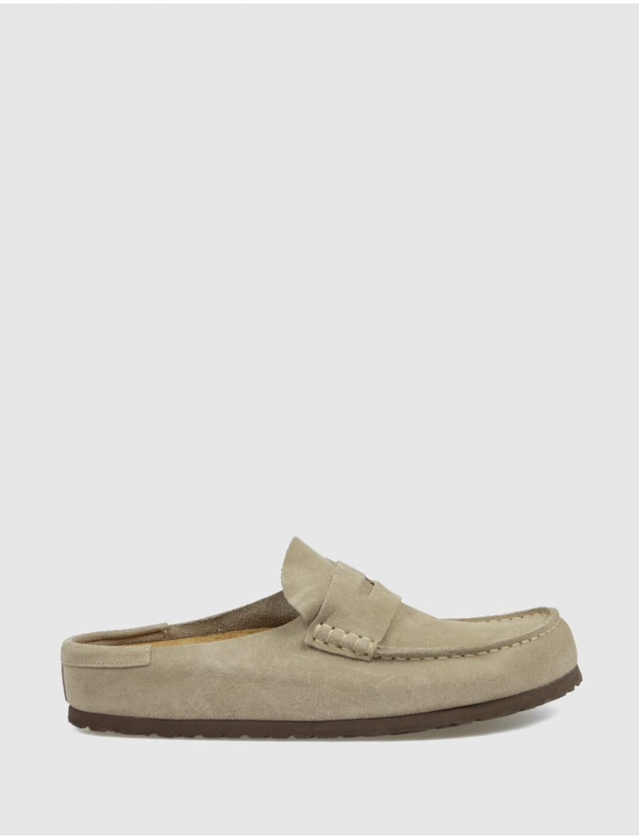 ZUECO BIRKENSTOCK NAPLES TAUPE