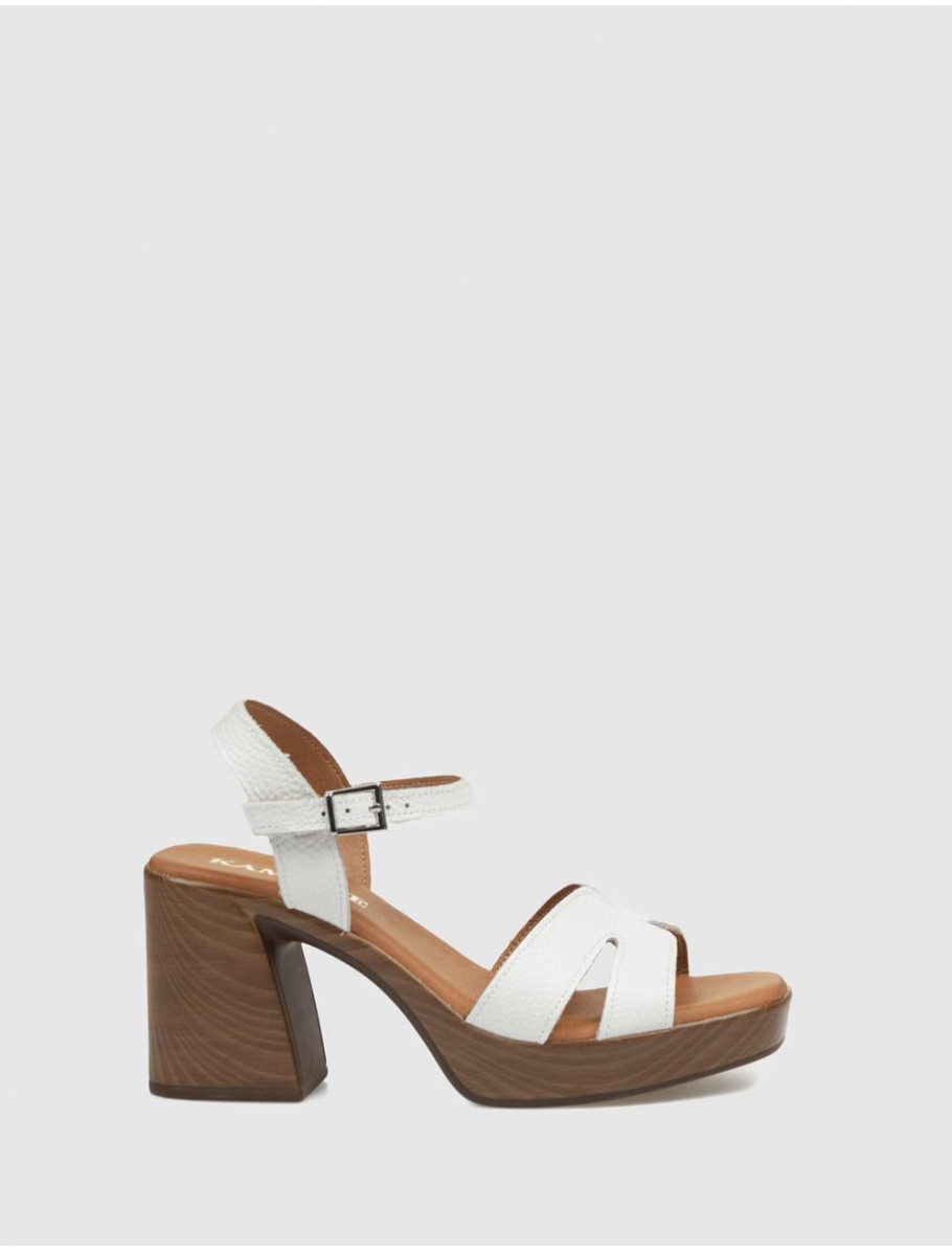 SANDALIA KAMOME ASPI BLANCO