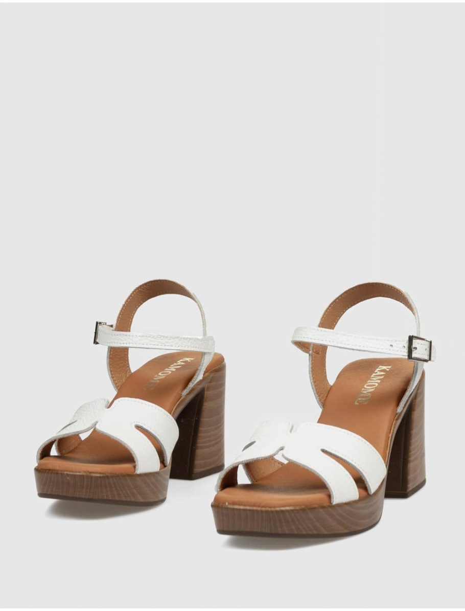 SANDALIA KAMOME ASPI BLANCO