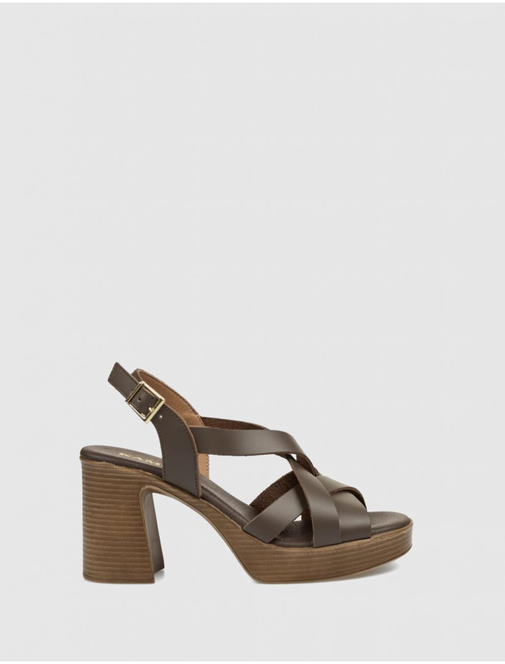 SANDALIA KAMOME TIKA MARRoN