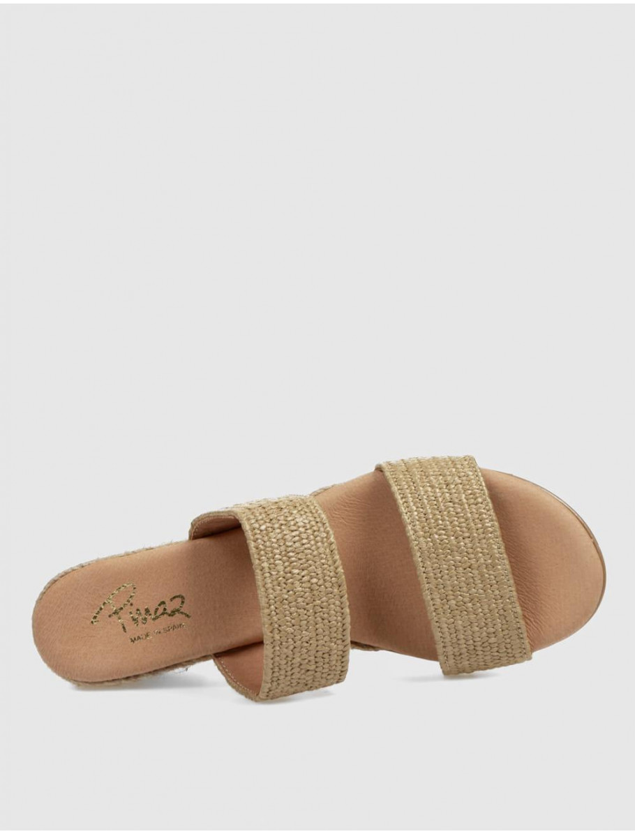 SANDALIA PINAZ 572 MALIA TAUPE
