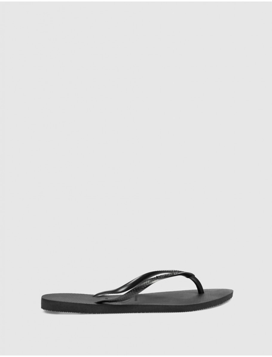 CHANCLA HAVAIANAS SLIM NEGRO