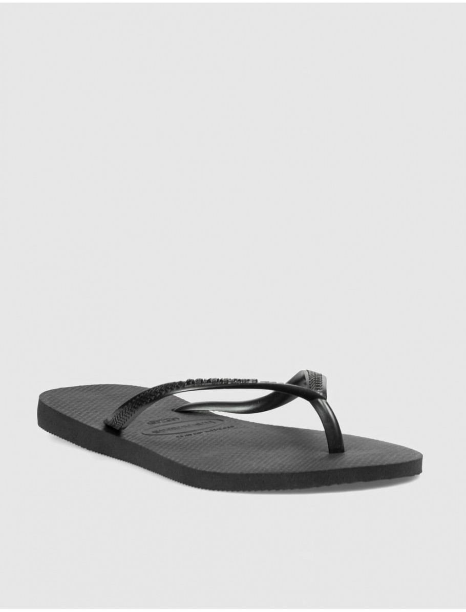 CHANCLA HAVAIANAS SLIM NEGRO