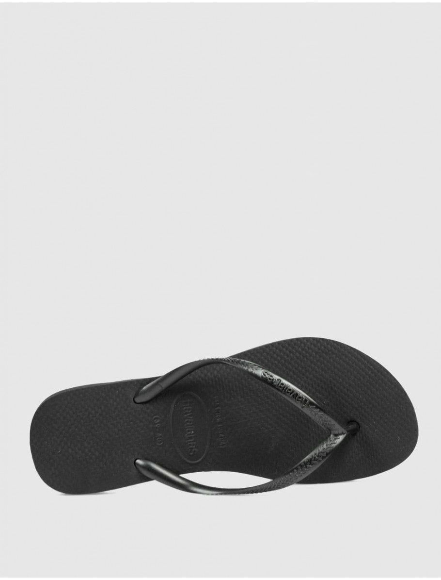 CHANCLA HAVAIANAS SLIM NEGRO