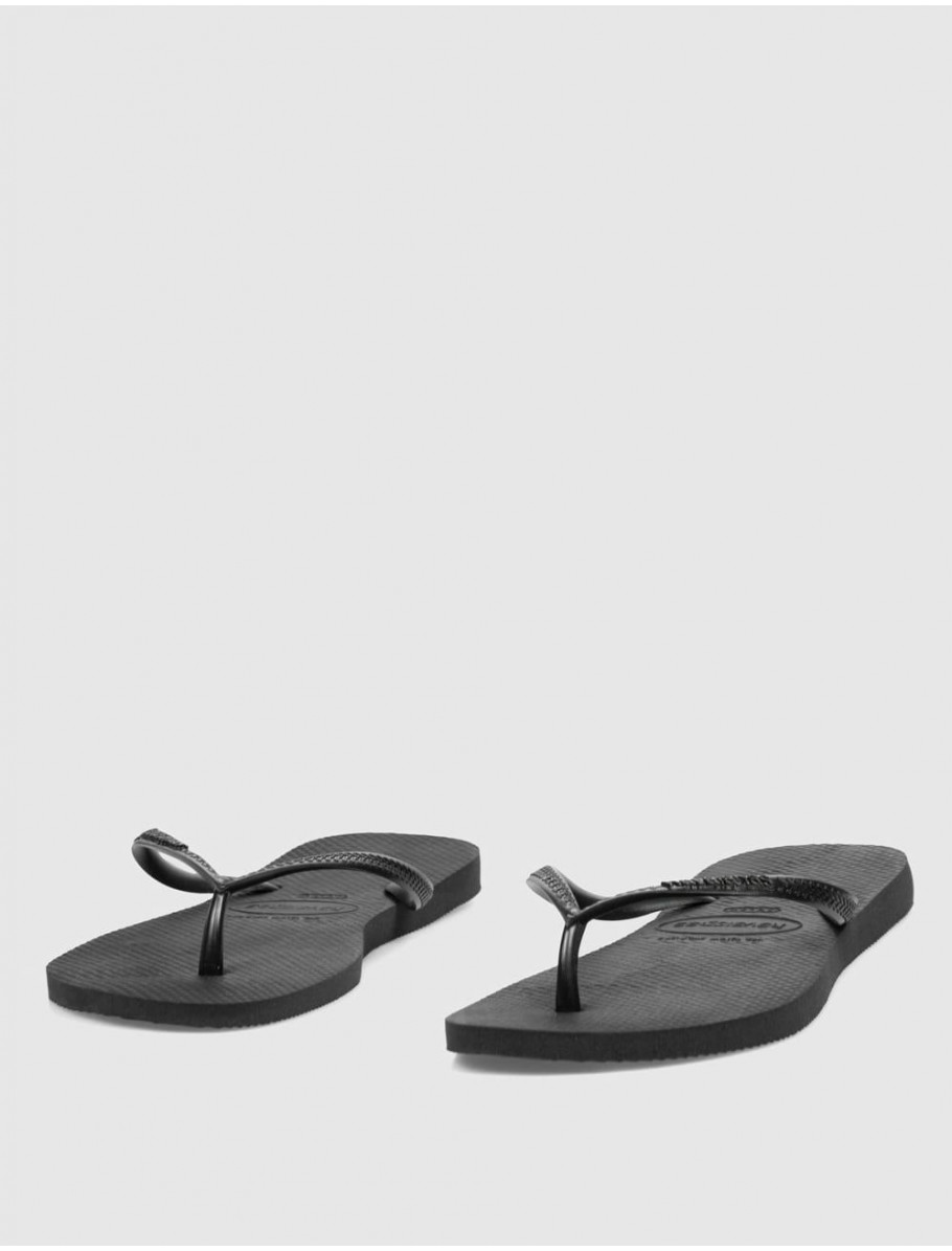 CHANCLA HAVAIANAS SLIM NEGRO