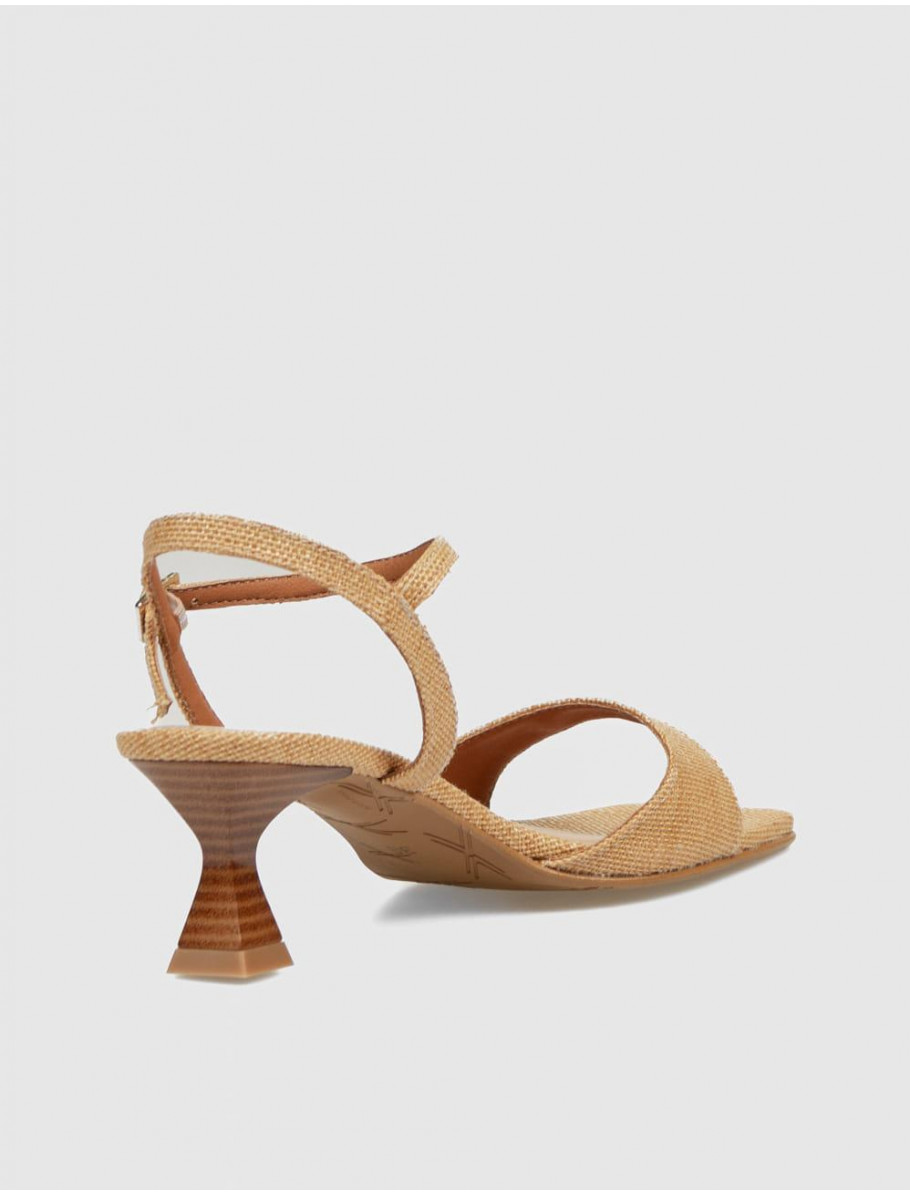 SANDALIA OBVIO SHOES DINA NATURAL