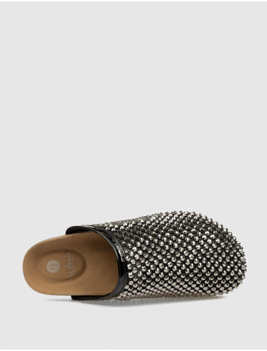 ZUECO LA STRADA 2583218 NEGRO