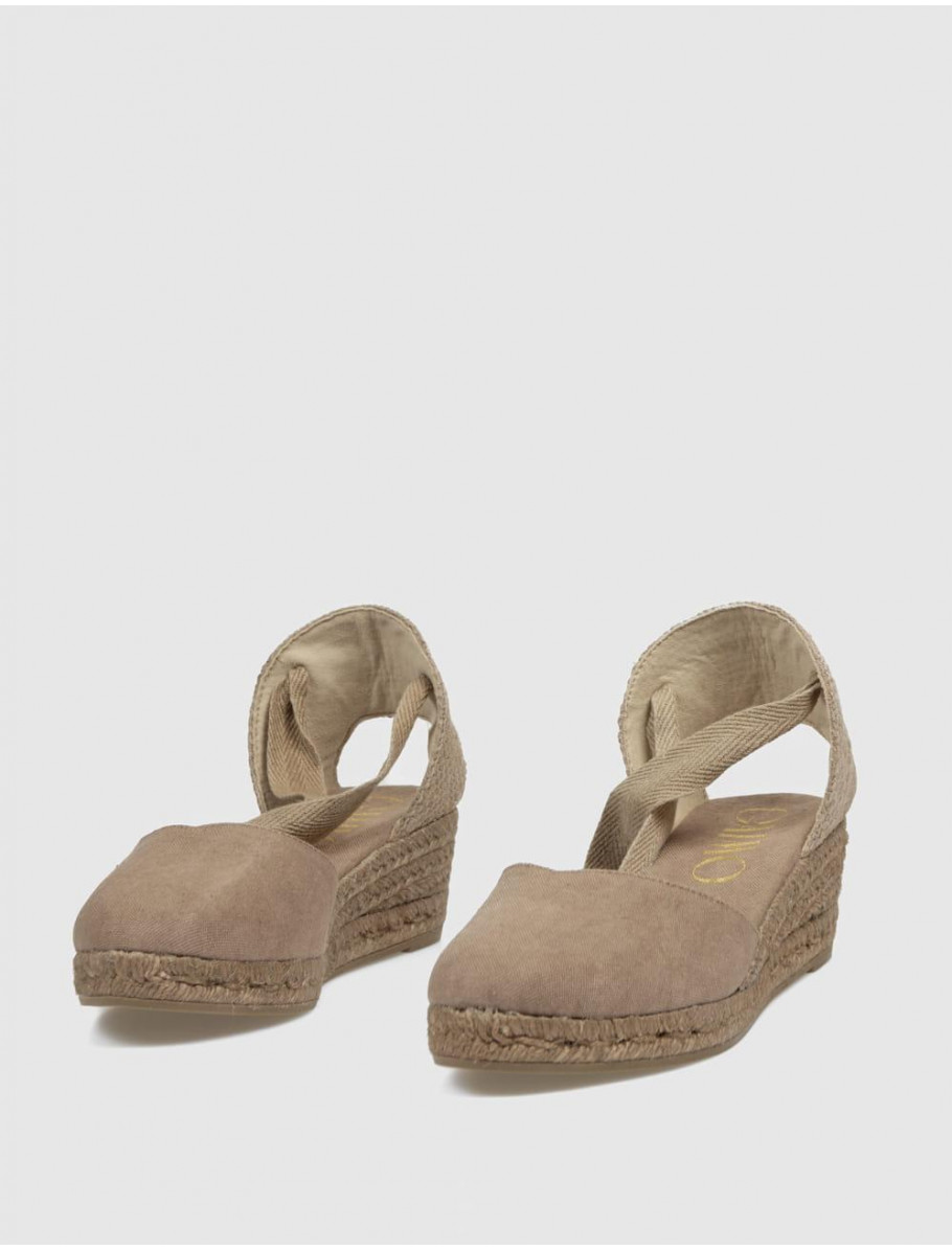 ALPARGATA GAIMO LINA1 TAUPE