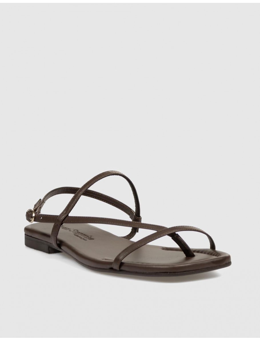 SANDALIA DE DEDO BRYAN 4629 MARRoN