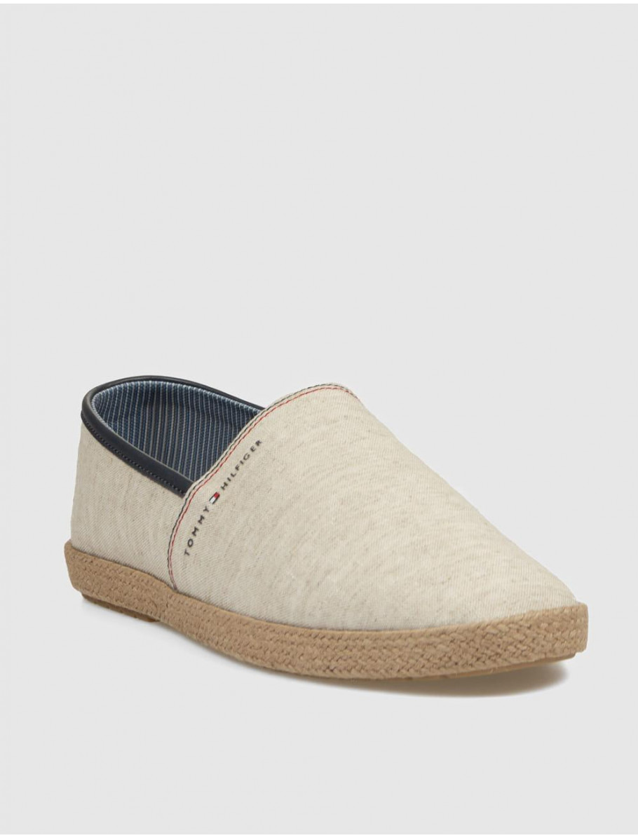 ALPARGATA TOMMY HILFIGER HILFIGER CHAMBRAY ESPADRILLE BEIG