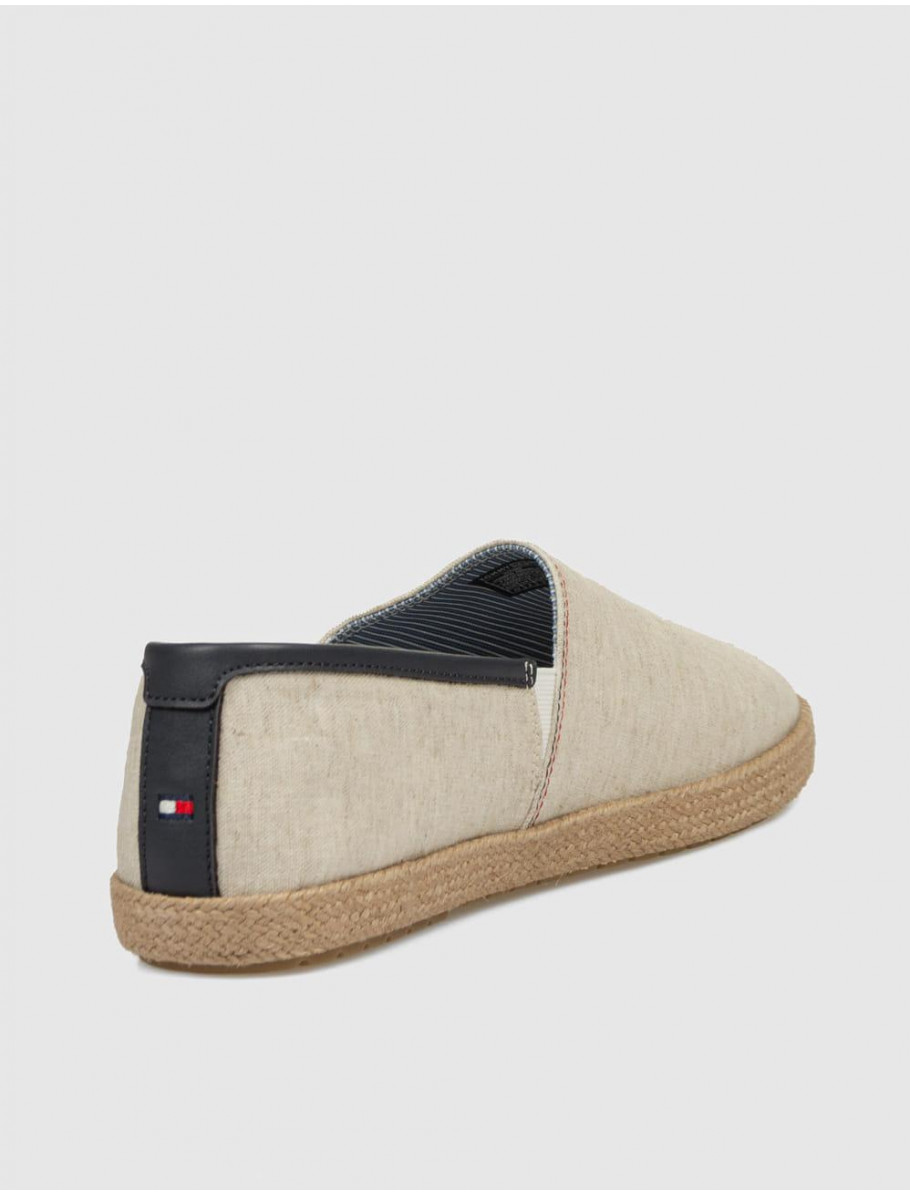ALPARGATA TOMMY HILFIGER HILFIGER CHAMBRAY ESPADRILLE BEIG