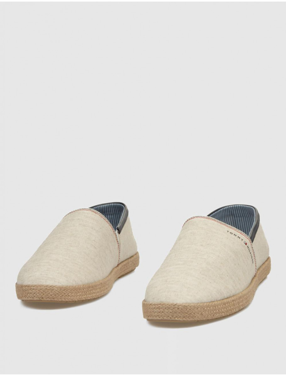 ALPARGATA TOMMY HILFIGER HILFIGER CHAMBRAY ESPADRILLE BEIG