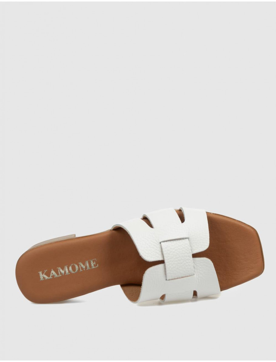 SANDALIA KAMOME MYA BLANCO