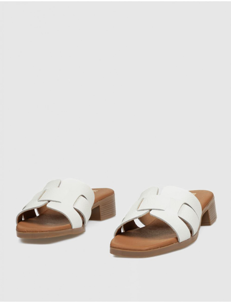 SANDALIA KAMOME MYA BLANCO