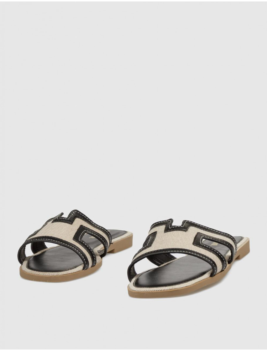 SANDALIA KAMOME TRENDS DINA NEGRO