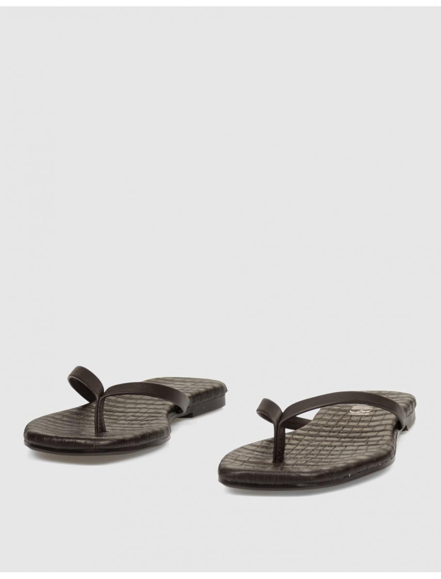 SANDALIA DE DEDO TAMBI 7700367 MARRoN