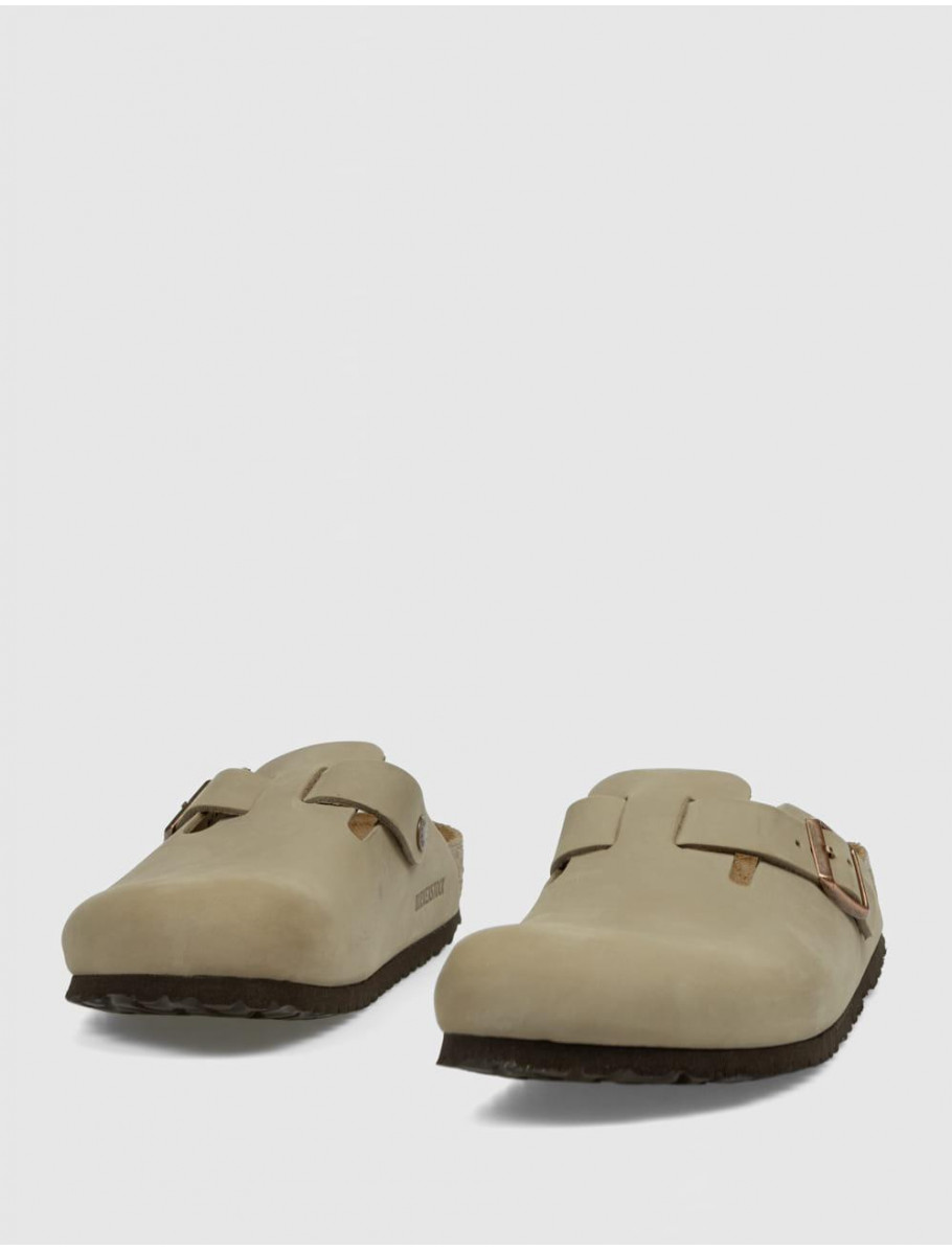 ZUECO BIRKENSTOCK BOSTON MARRoN