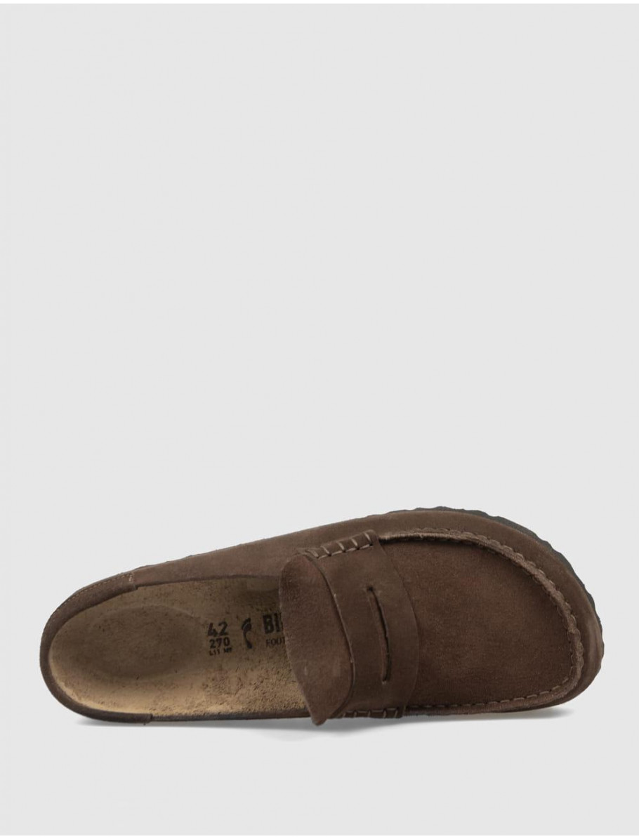 ZUECO BIRKENSTOCK NAPLES MARRoN