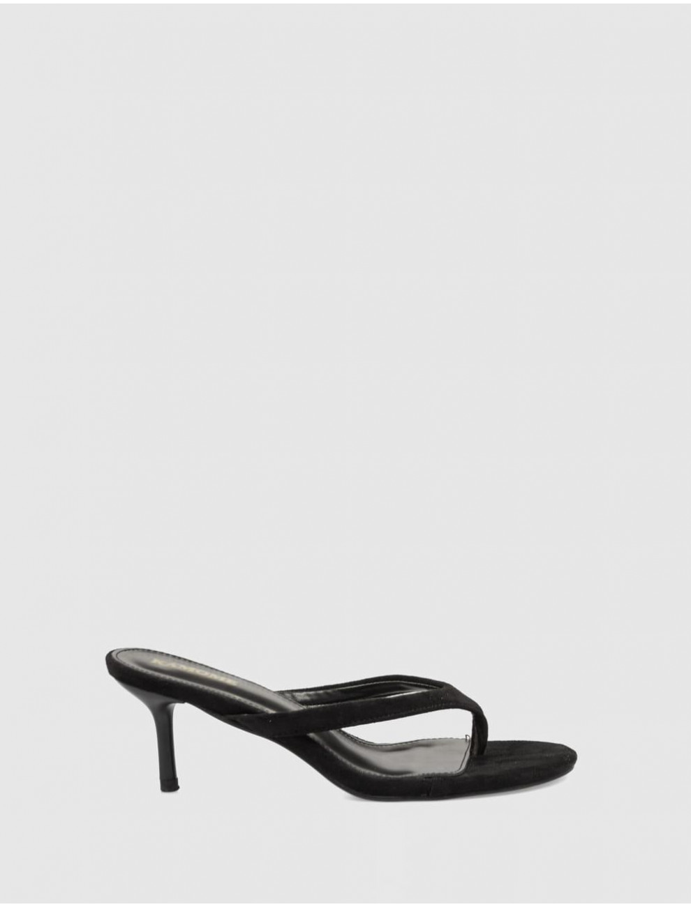SANDALIA DE DEDO KAMOME TRENDS RAY NEGRO