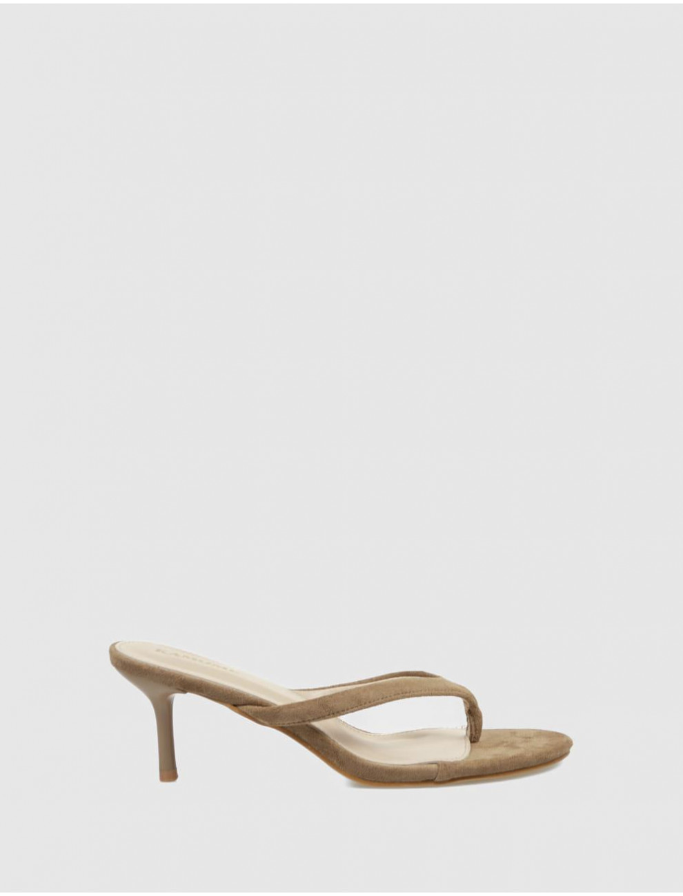 SANDALIA DE DEDO KAMOME TRENDS RAY TAUPE