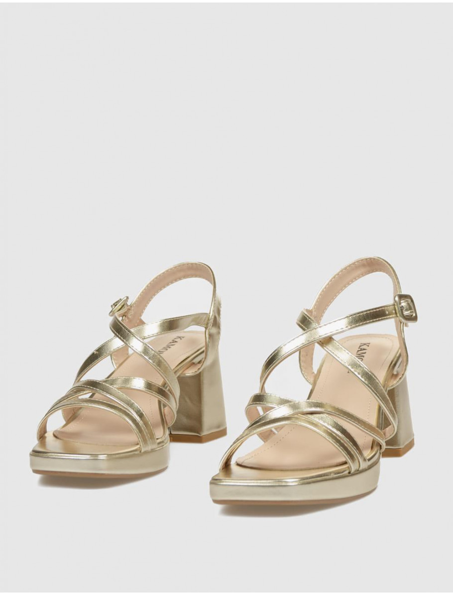 SANDALIA KAMOME TRENDS BUCCI ORO
