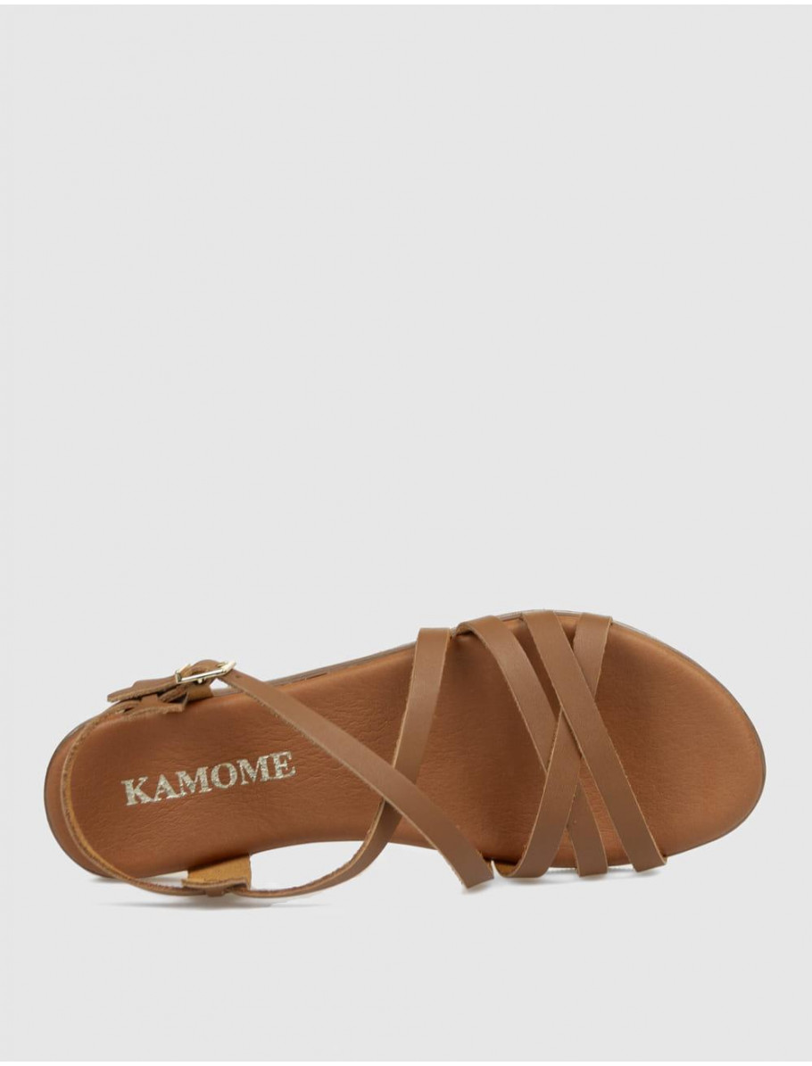 SANDALIA KAMOME YEYA CUERO