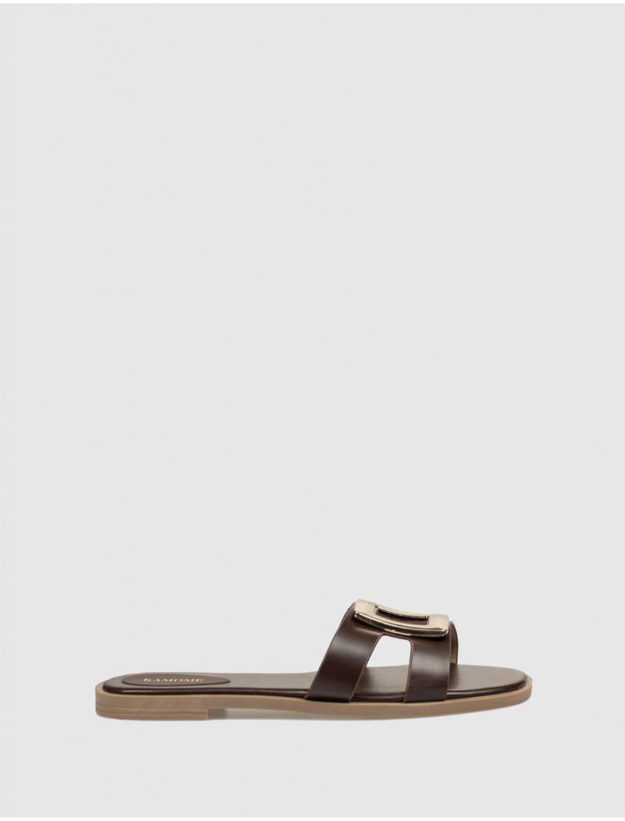 SANDALIA KAMOME TRENDS CHIARA MARRoN