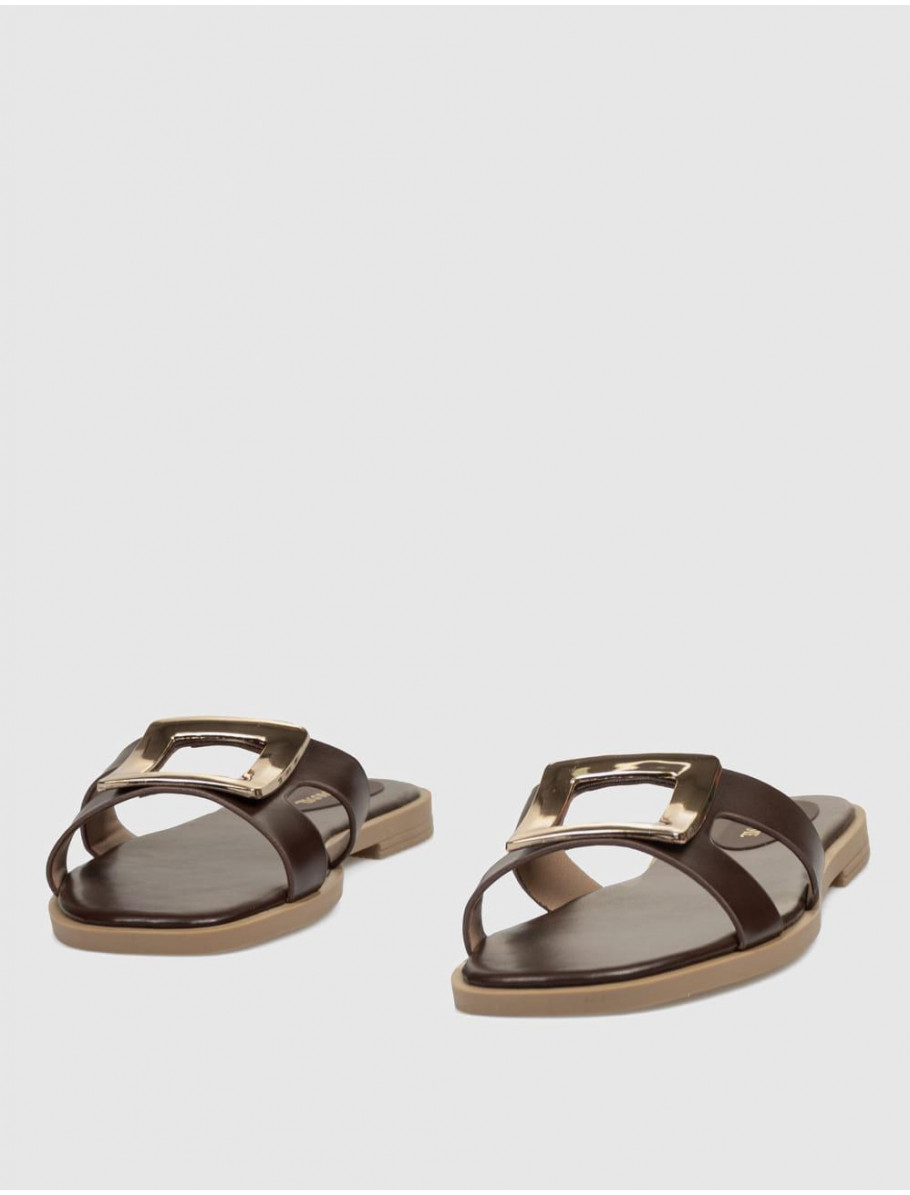 SANDALIA KAMOME TRENDS CHIARA MARRoN
