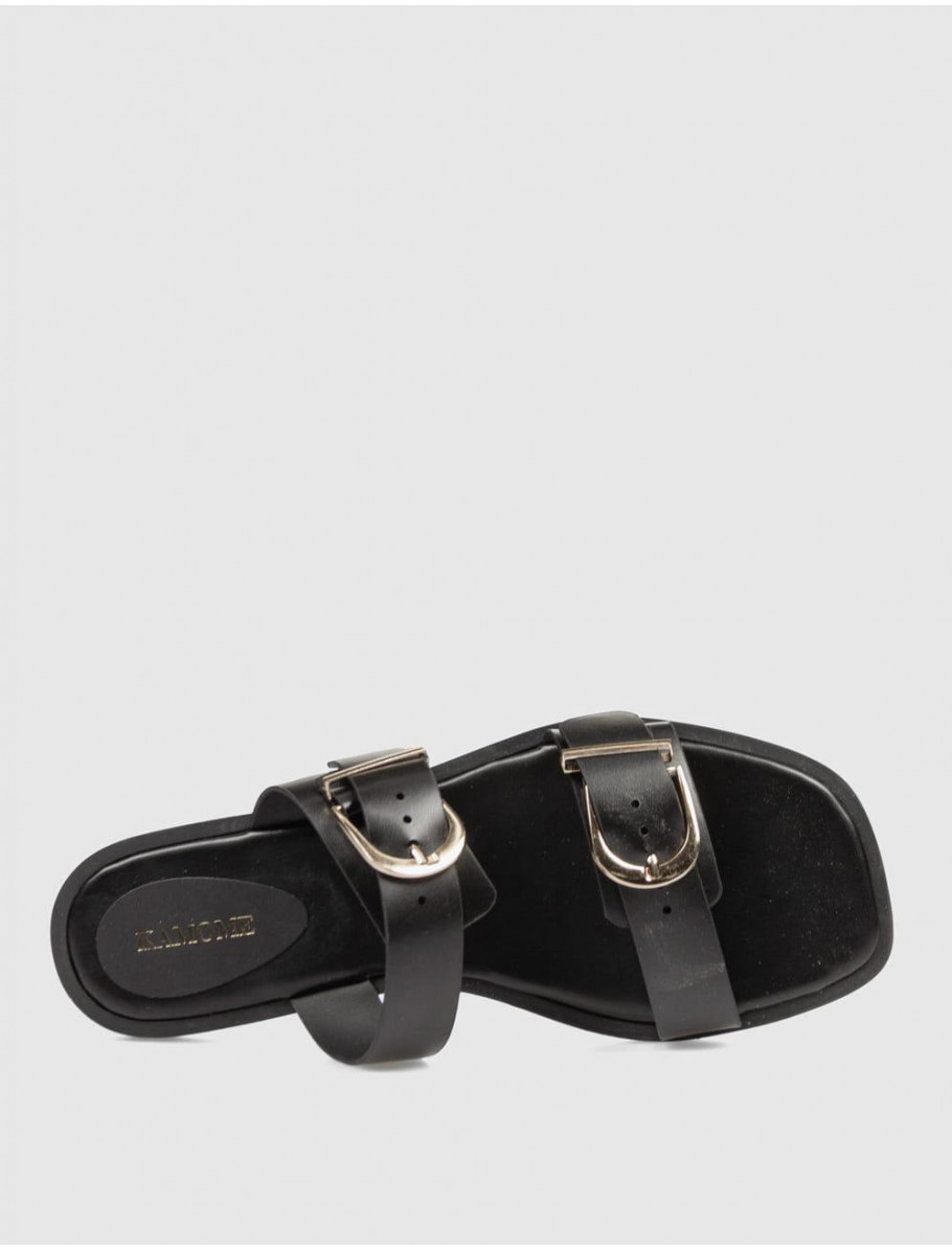SANDALIA KAMOME TRENDS BRIZZI NEGRO