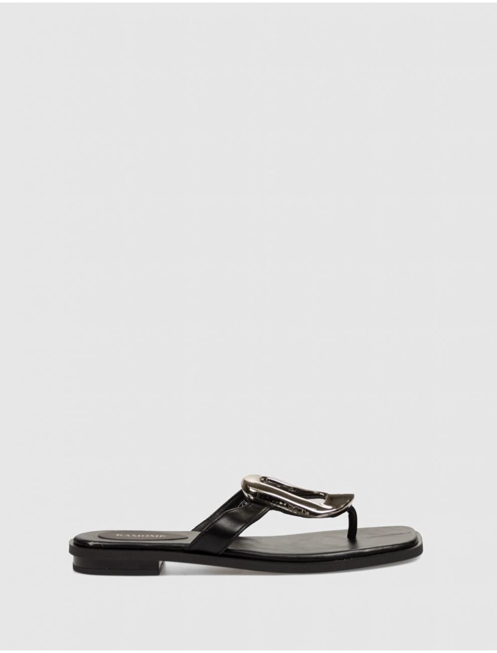 SANDALIA DE DEDO KAMOME TRENDS SANGO NEGRO