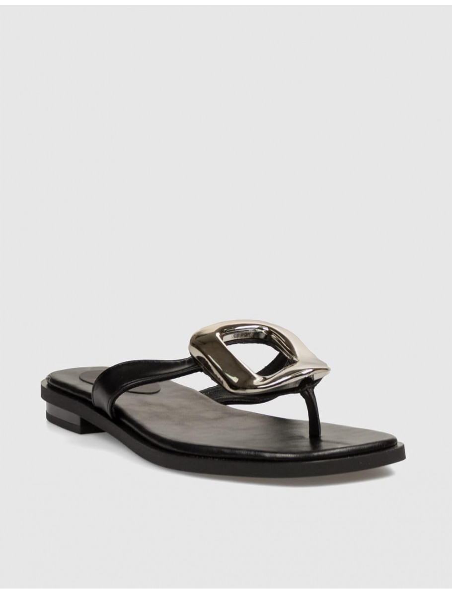 SANDALIA DE DEDO KAMOME TRENDS SANGO NEGRO
