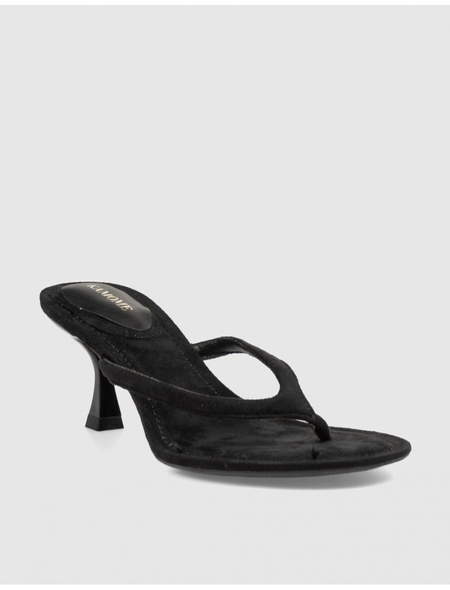 SANDALIA DE DEDO KAMOME TRENDS ANAYA NEGRO