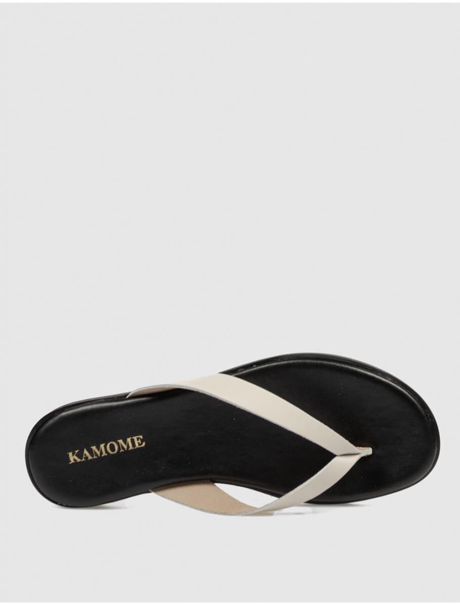 SANDALIA DE DEDO KAMOME ENDY BEIG