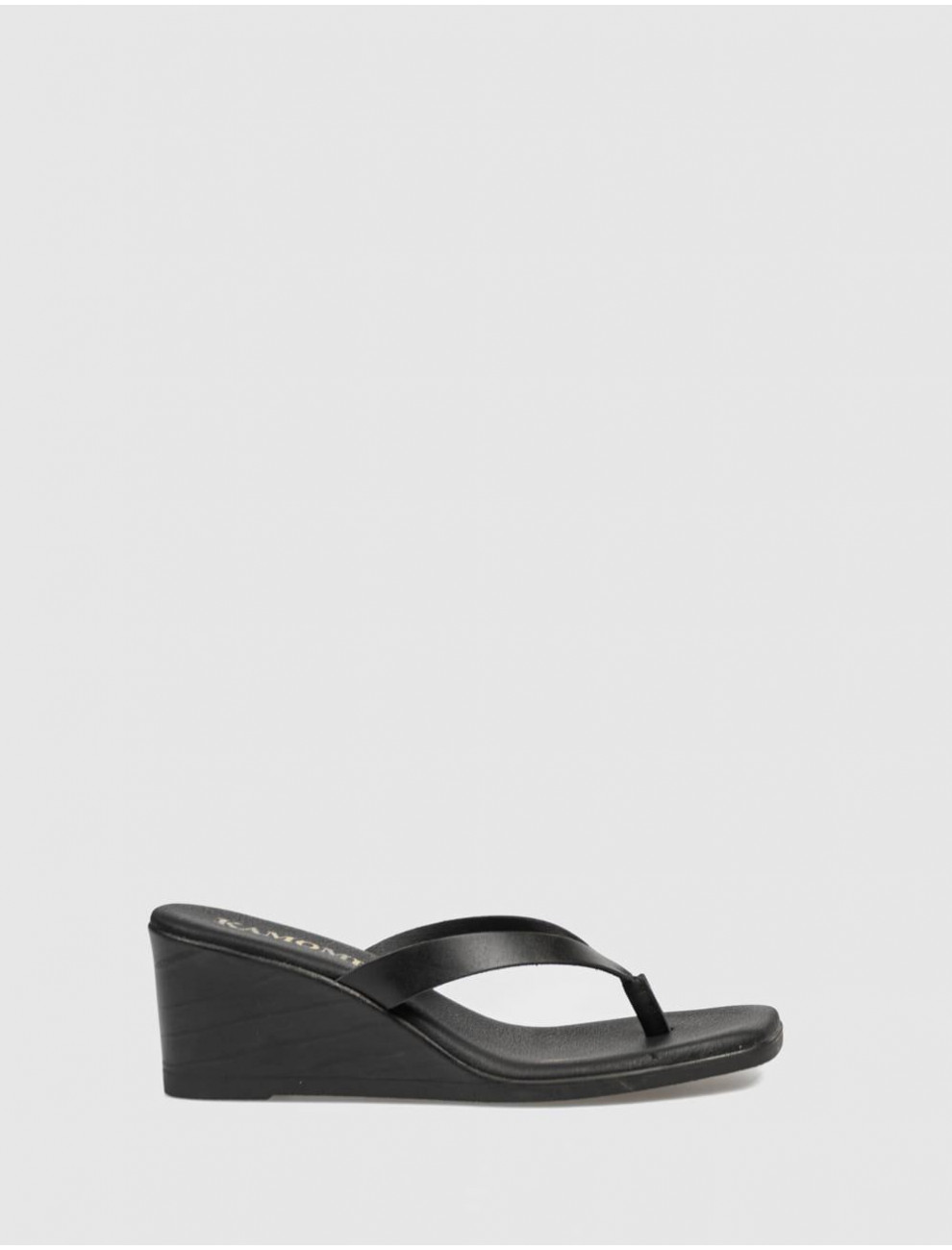 SANDALIA DE DEDO KAMOME MAFFI NEGRO