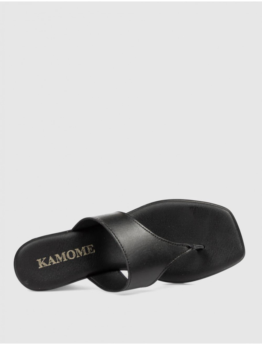 SANDALIA ESCLAVA KAMOME RAKI NEGRO
