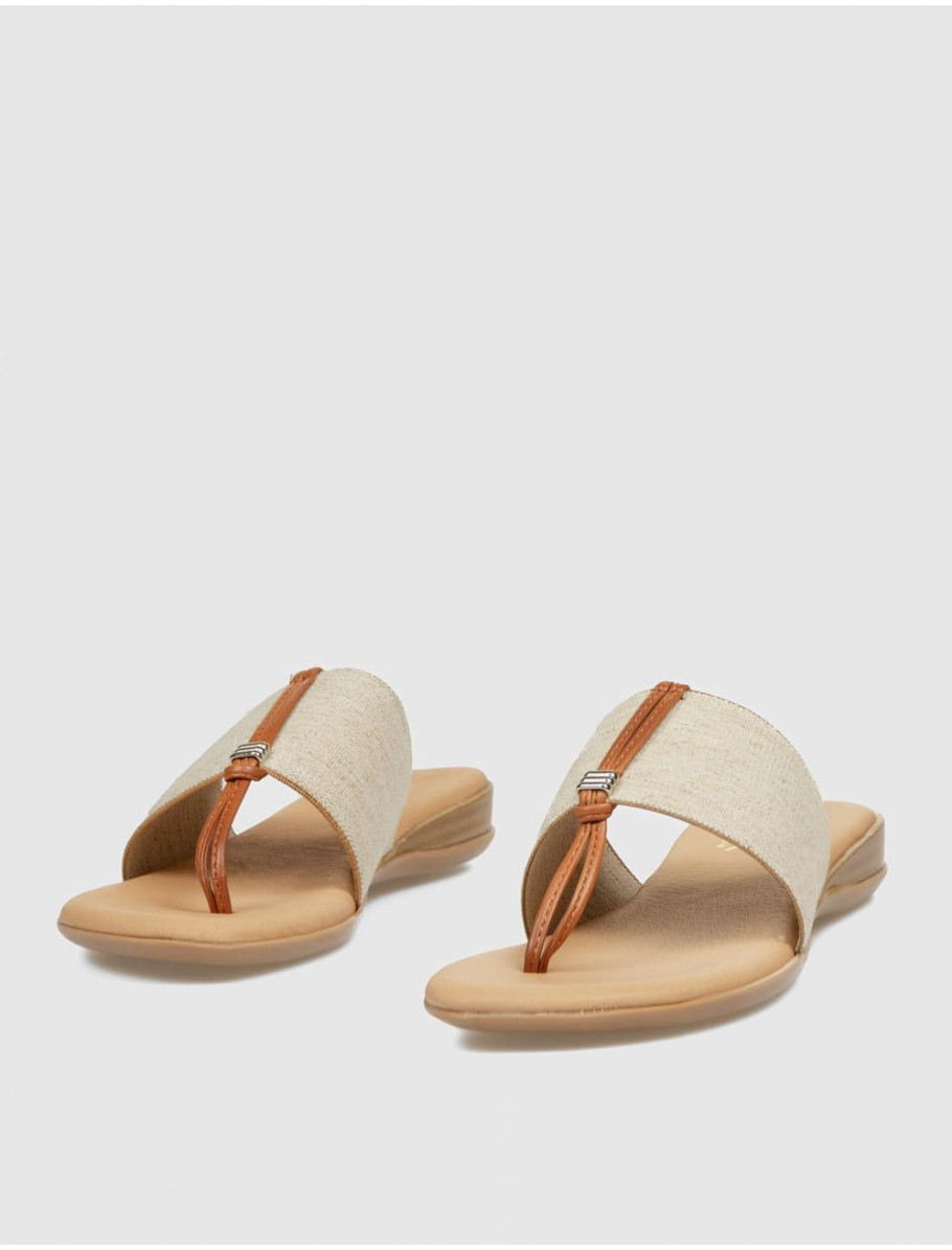 SANDALIA DE DEDO PINAZ 630 BEIG