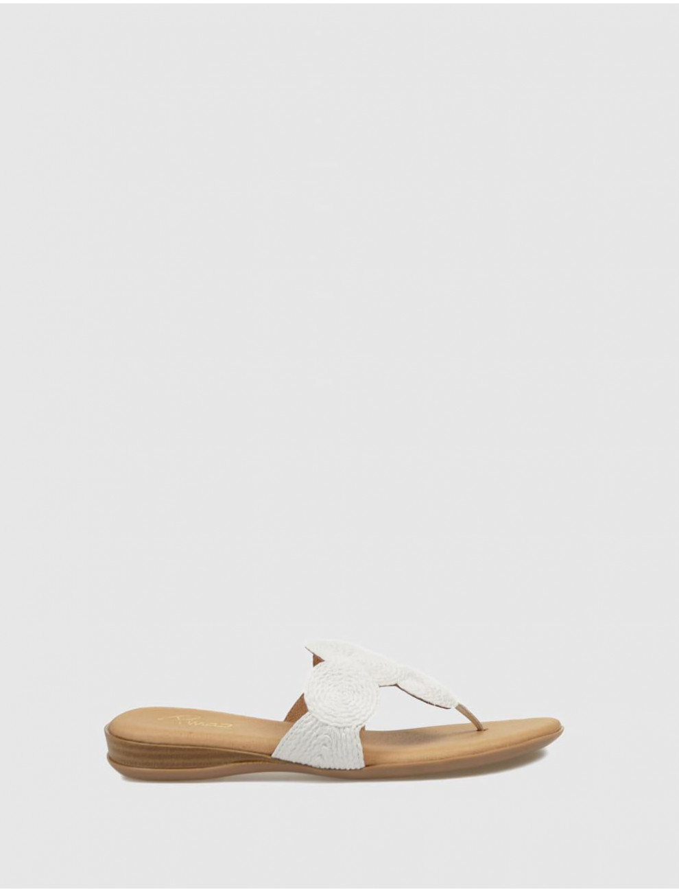 SANDALIA DE DEDO PINAZ 644 BLANCO