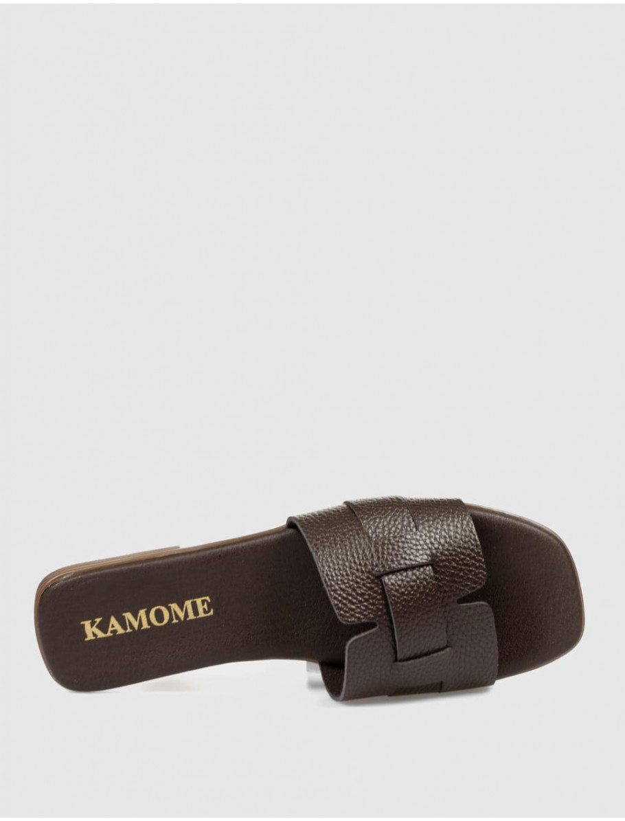 SANDALIA KAMOME MARO MARRoN