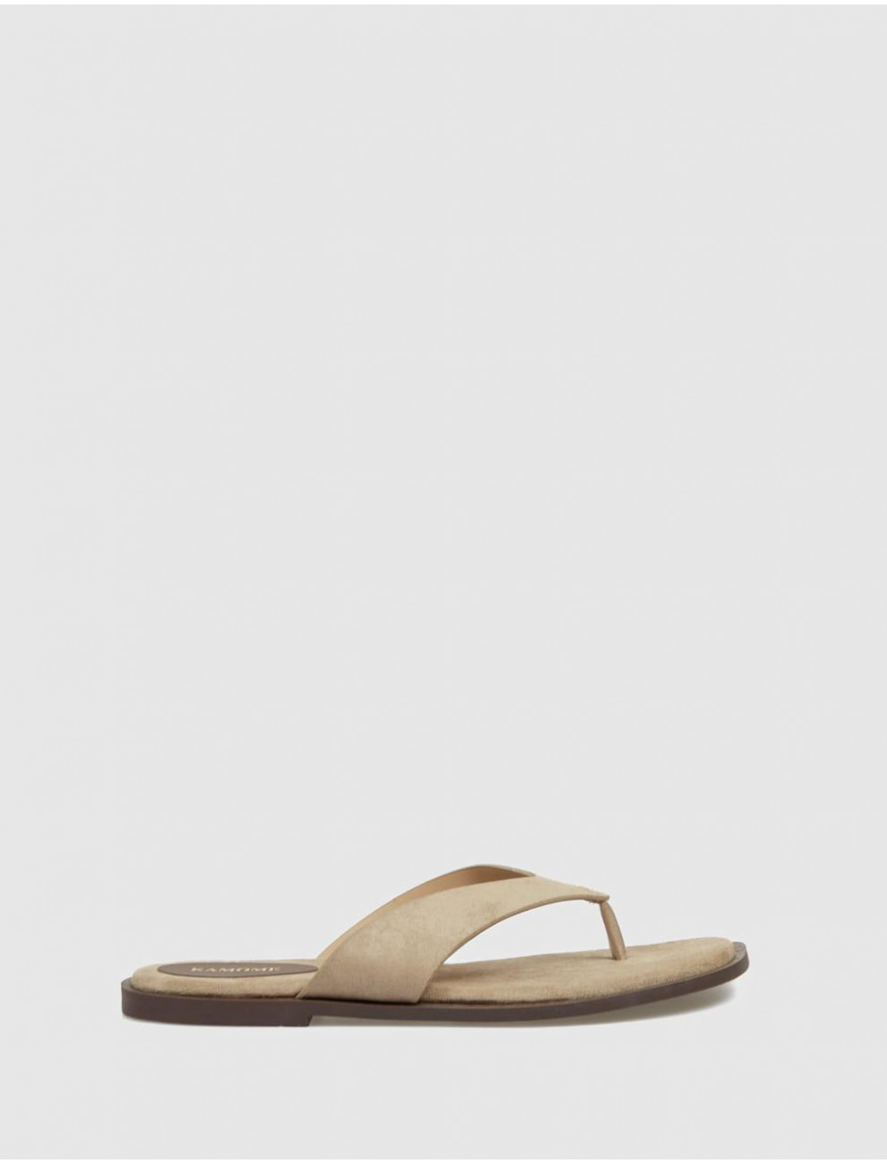 SANDALIA DE DEDO KAMOME TRENDS MICOL BEIG