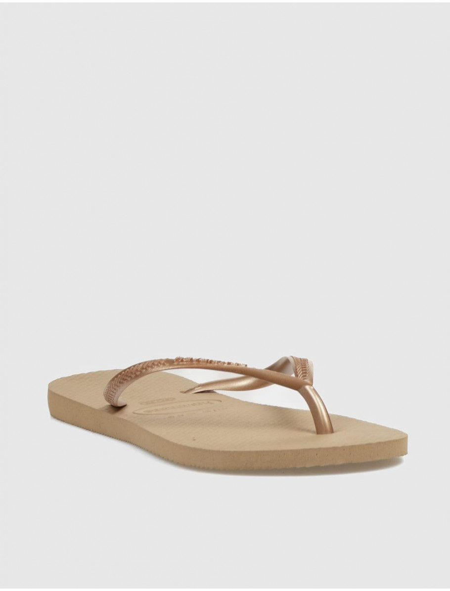 CHANCLA HAVAIANAS SLIM ORO ROSADO